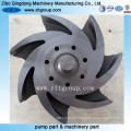 Titânio / Aço Inoxidável Durco Pump Impeller